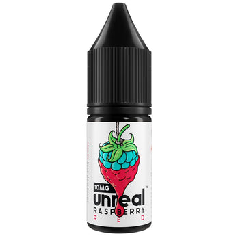 Red 10ml Nic Salt E-liquid By Unreal Raspberry - Prime Vapes UK
