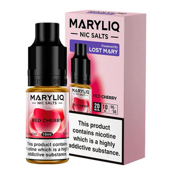 Red Cherry 10ml Nic Salt E-liquid By MaryLiq - Prime Vapes UK