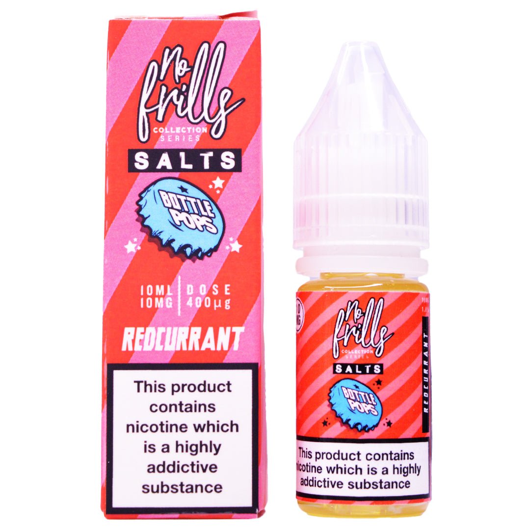 Redcurrant 10ml Nic Salt By No Frills Bottle Pops - Prime Vapes UK