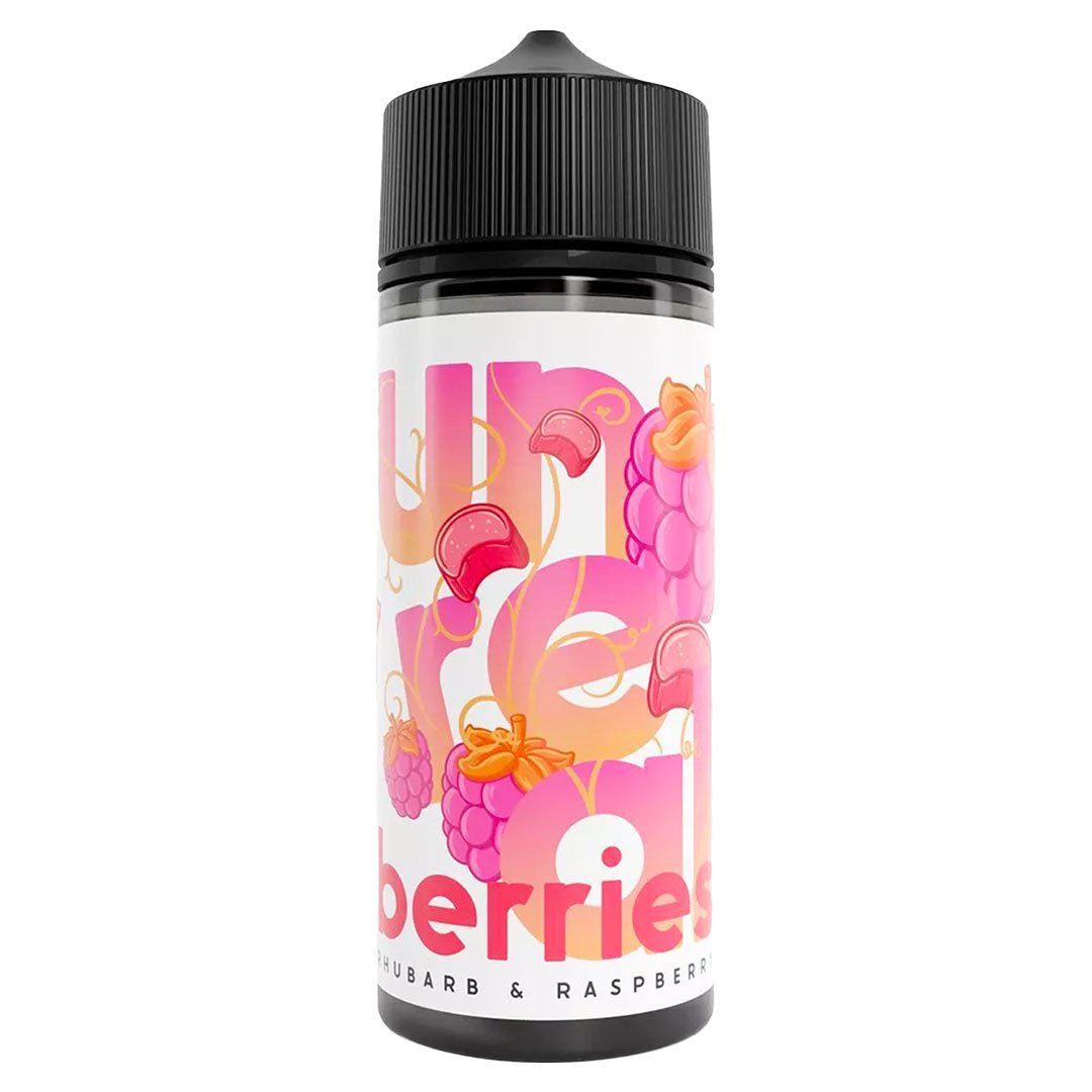 Rhubarb & Raspberry 100ml Shortfill By Unreal Berries - Prime Vapes UK