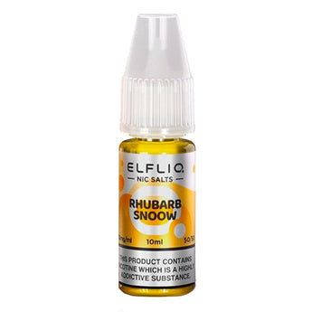 Rhubarb Snoow 10ml Nic Salt By Elf Bar Elfliq - Prime Vapes UK