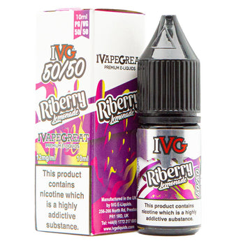 Riberry 10ml E Liquid By IVG - Prime Vapes UK