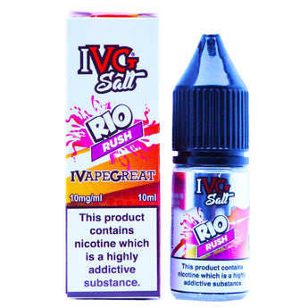 Rio Rush 10ml Nic Salt By IVG - Prime Vapes UK