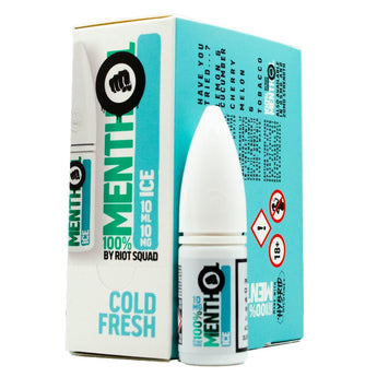 Riot Squad Hybrid Nic Salt Menthol Edition Bulk Buy Box of 10 - Prime Vapes UK