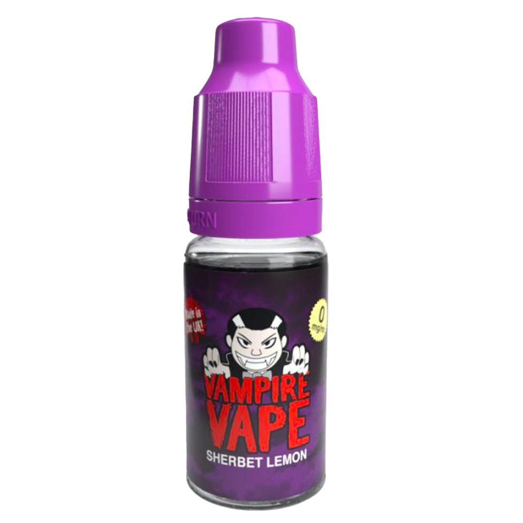 Sherbet Lemon 10ml E Liquid by Vampire Vape - Prime Vapes UK