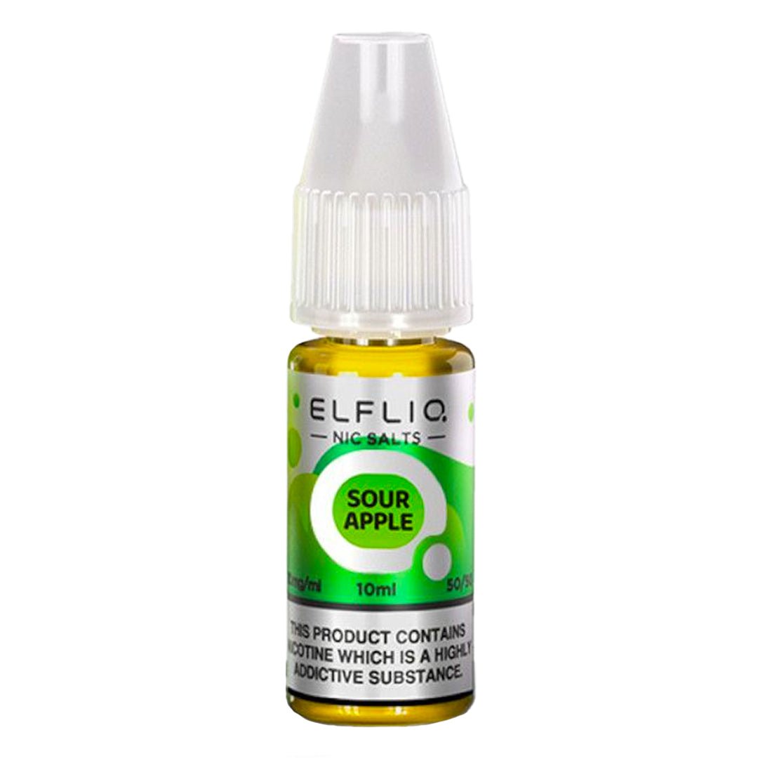 Sour Apple 10ml Nic Salt By Elf Bar Elfliq - Prime Vapes UK