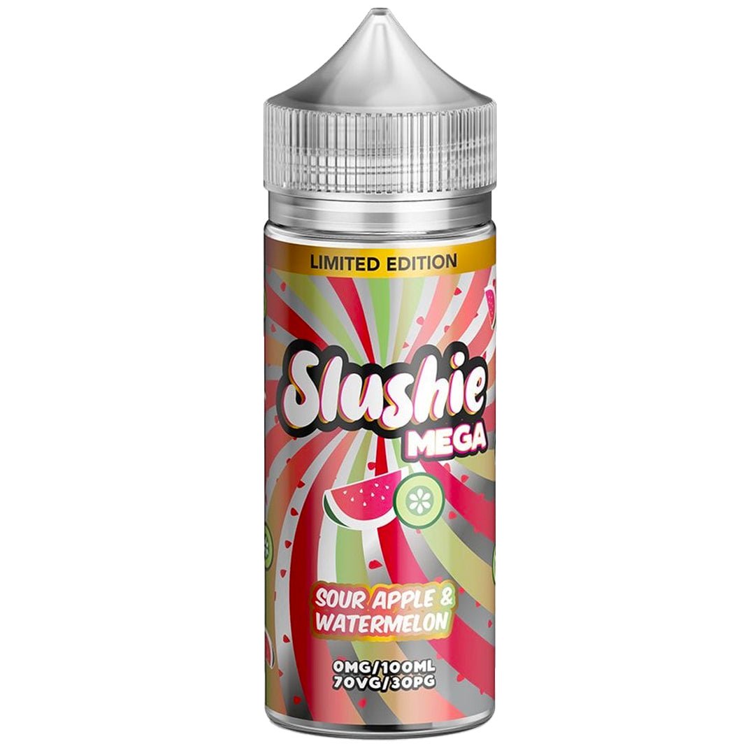 Sour Apple & Watermelon Slush 100ml Shortfill By Slushie - Prime Vapes UK