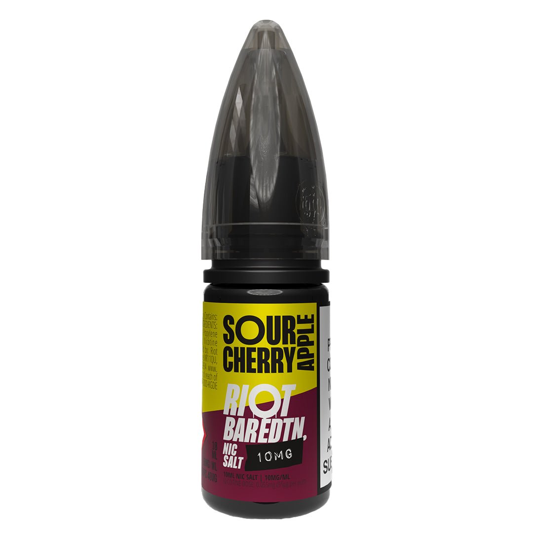 Sour Cherry Apple BAR EDTN 10ml Nic Salt By Riot Squad - Prime Vapes UK