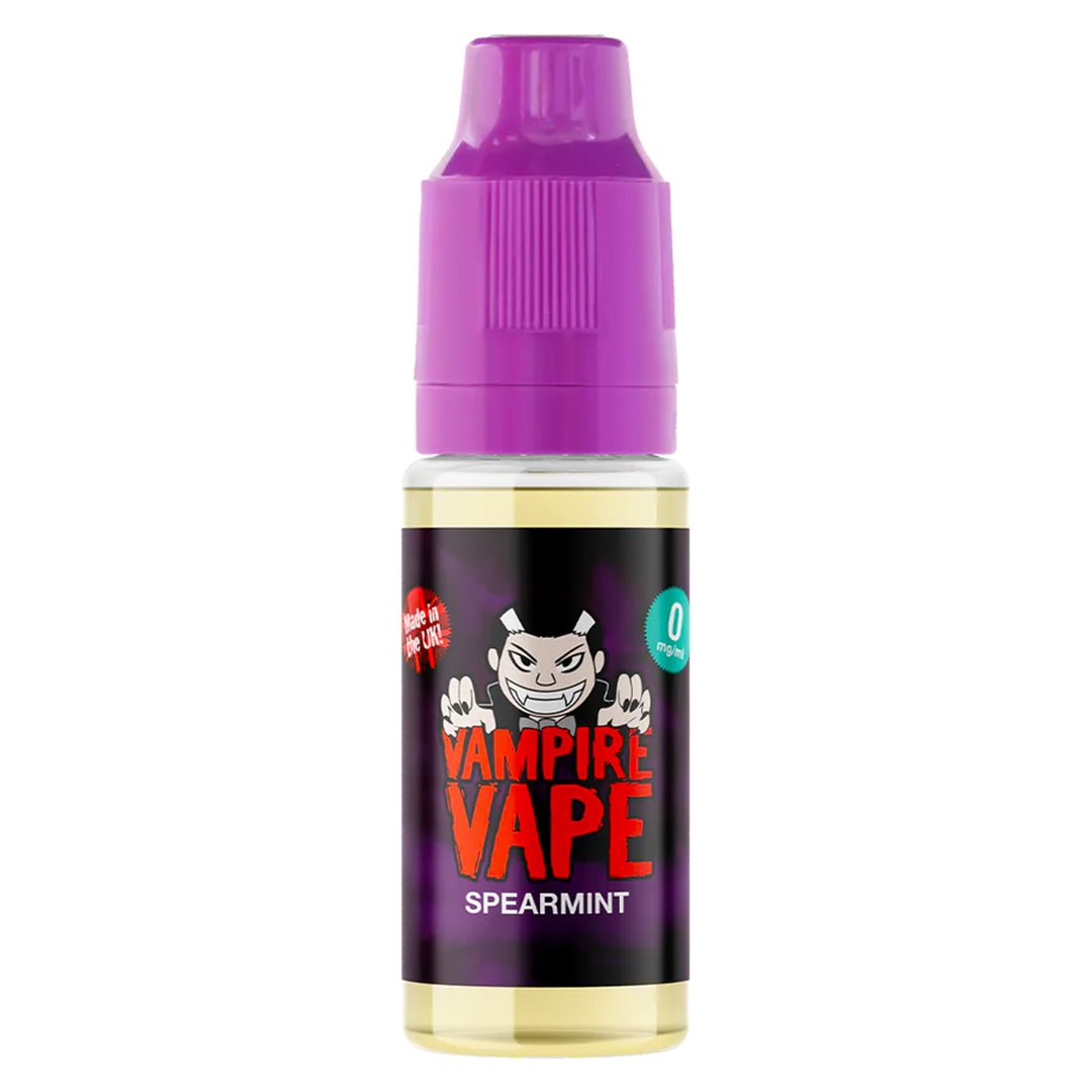 Spearmint 10ml E Liquid by Vampire Vape - Prime Vapes UK