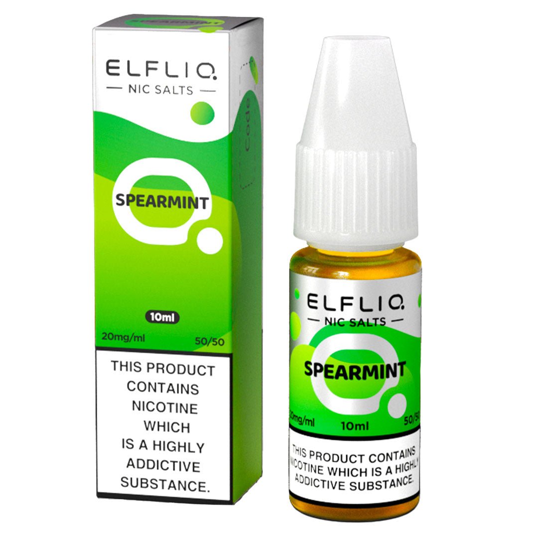 Spearmint 10ml Nic Salt By Elf Bar Elfliq - Prime Vapes UK