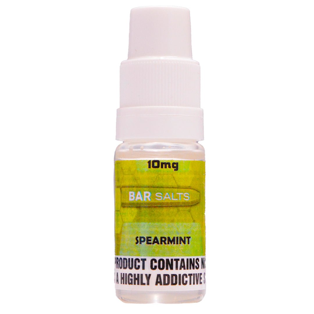 Spearmint 10ml Nic Salt E-liquid By Bar Salts - Prime Vapes UK