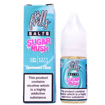 Spearmint Chew 10ml Nic Salt By No Frills Sugar Rush - Prime Vapes UK