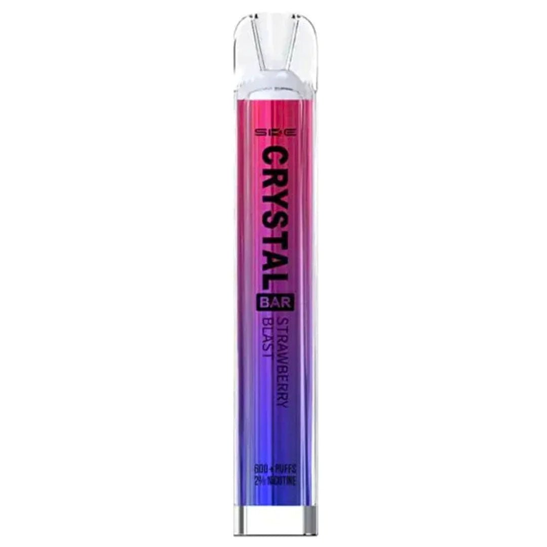 Strawberry Blast Disposable Vape By Crystal Bar - Prime Vapes UK