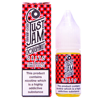 Strawberry Doughnut 10ml Nic Salt By Just Jam - Prime Vapes UK