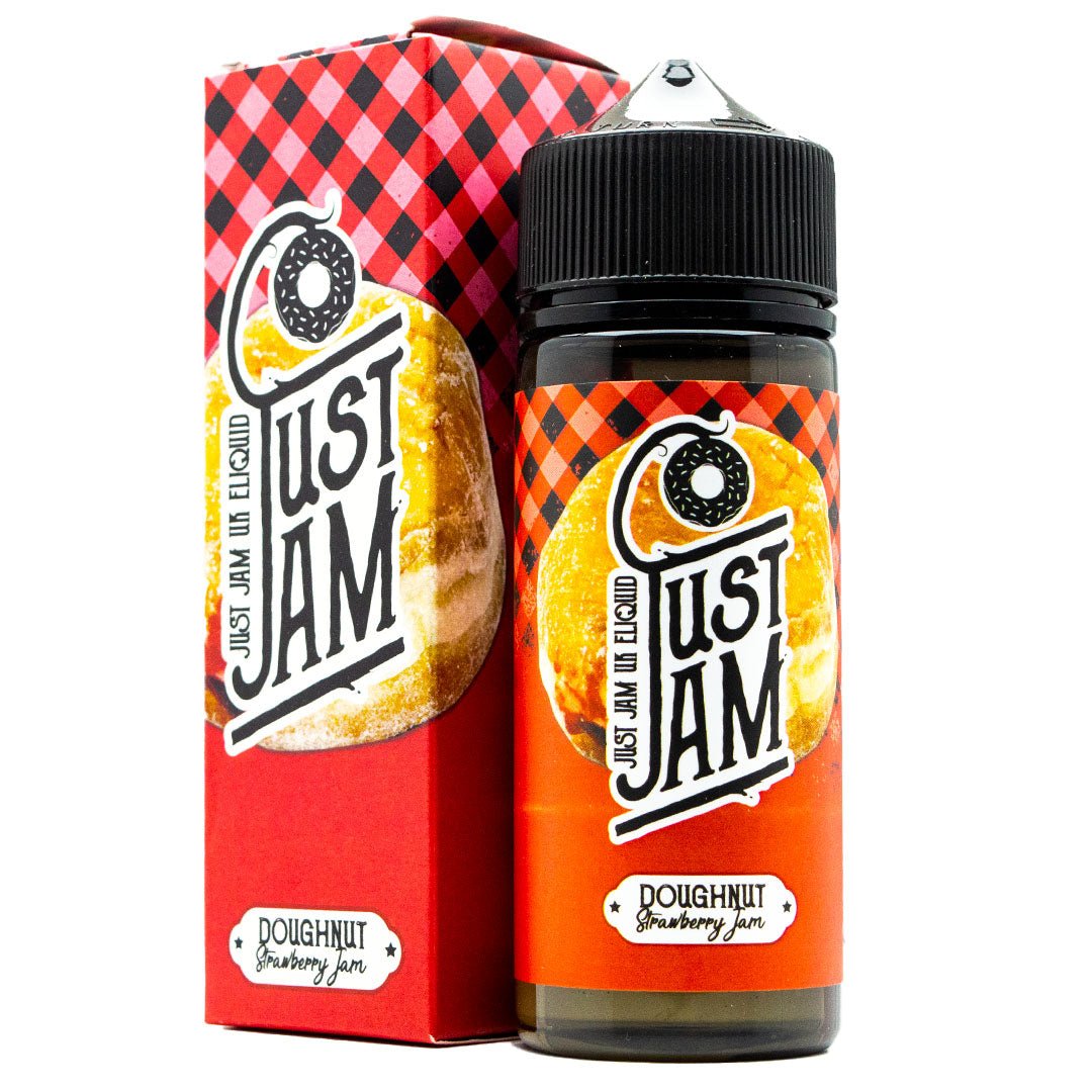 Strawberry Jam Doughnut 100ml Shortfill E-liquid By Just Jam - Prime Vapes UK