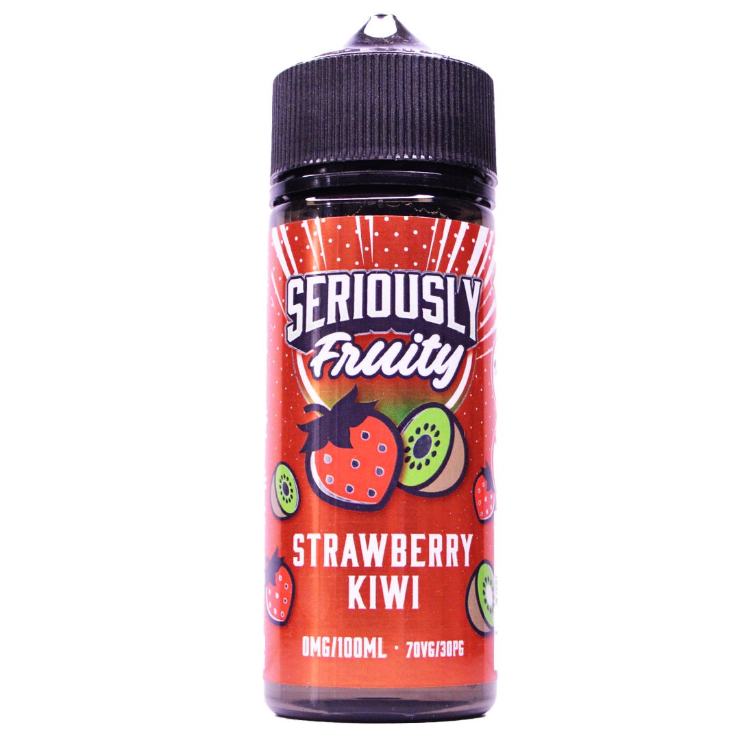 Strawberry Kiwi 100ml Shortfill E-liquid By Seriously Fruity - Prime Vapes UK
