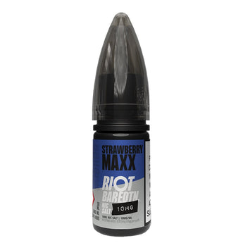 Strawberry Maxx BAR EDTN 10ml Nic Salt By Riot Squad - Prime Vapes UK