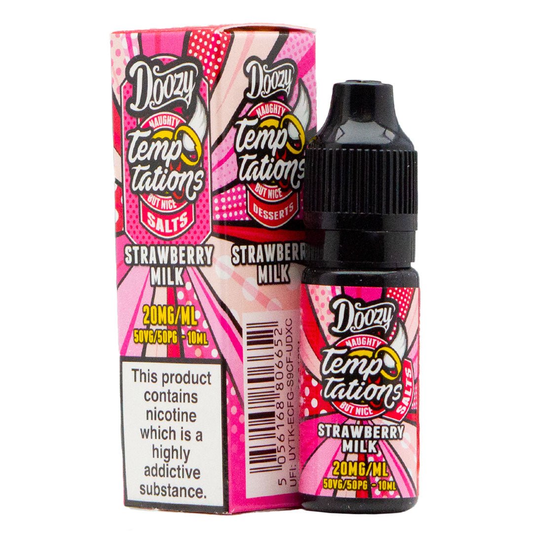 Strawberry Milk Nic Salt 10ml By Doozy Vape Co - Prime Vapes UK