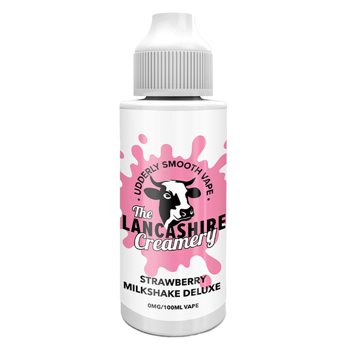 Strawberry Milkshake Deluxe 100ml Shortfill By The Lancashire Creamery - Prime Vapes UK