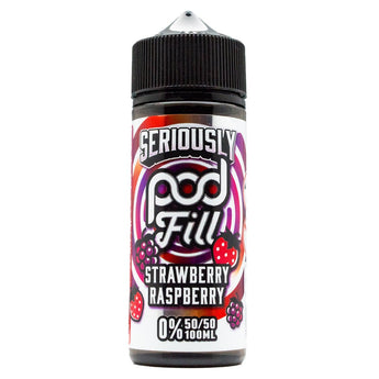 Strawberry Raspberry 100ml Shortfill By Seriously Pod Fill - Prime Vapes UK