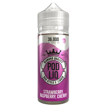 Strawberry Raspberry Cherry 80ml Shortfill By Riot Pod Liq - Prime Vapes UK