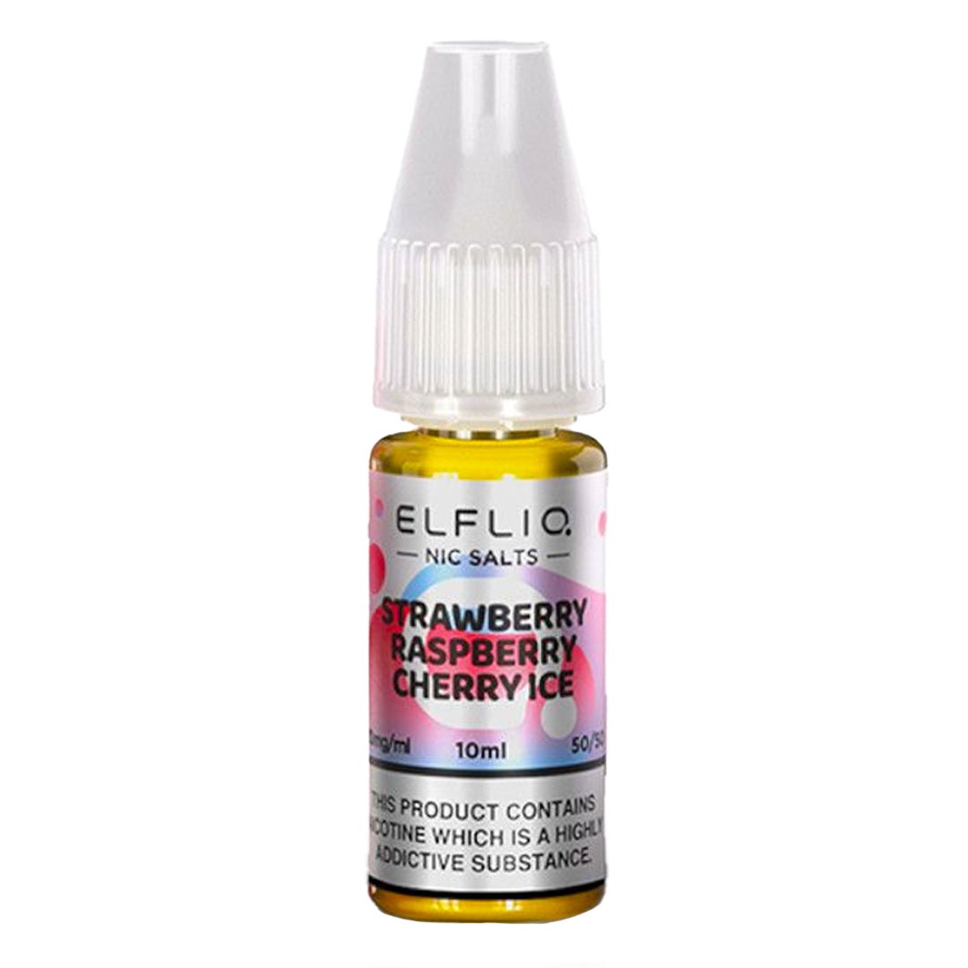 Strawberry Raspberry Cherry Ice 10ml Nic Salt By Elf Bar Elfliq - Prime Vapes UK