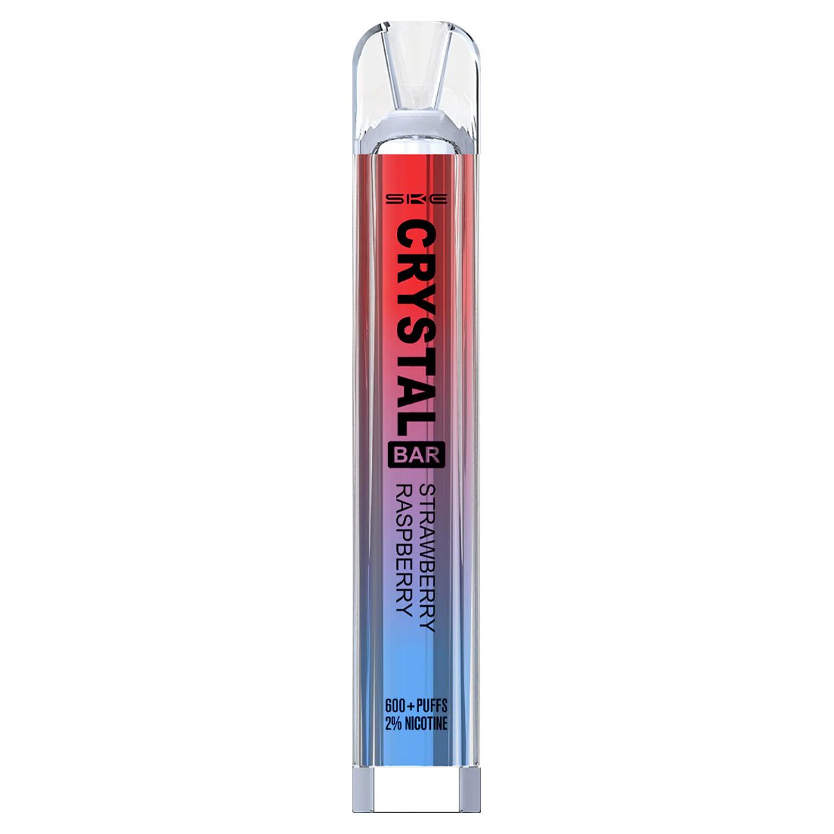 Strawberry Raspberry Disposable Vape By Crystal Bar - Prime Vapes UK
