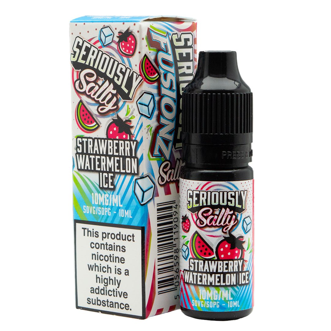 Strawberry Watermelon Ice 10ml Nic Salt By Seriously Fusionz - Prime Vapes UK