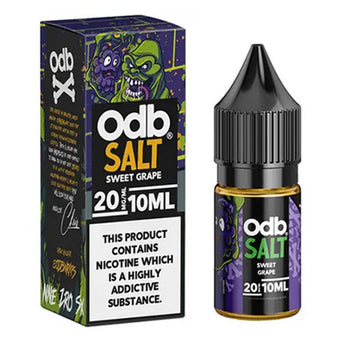 Sweet Grape 10ml Nic Salt E-liquid By ODB Juice - Prime Vapes UK