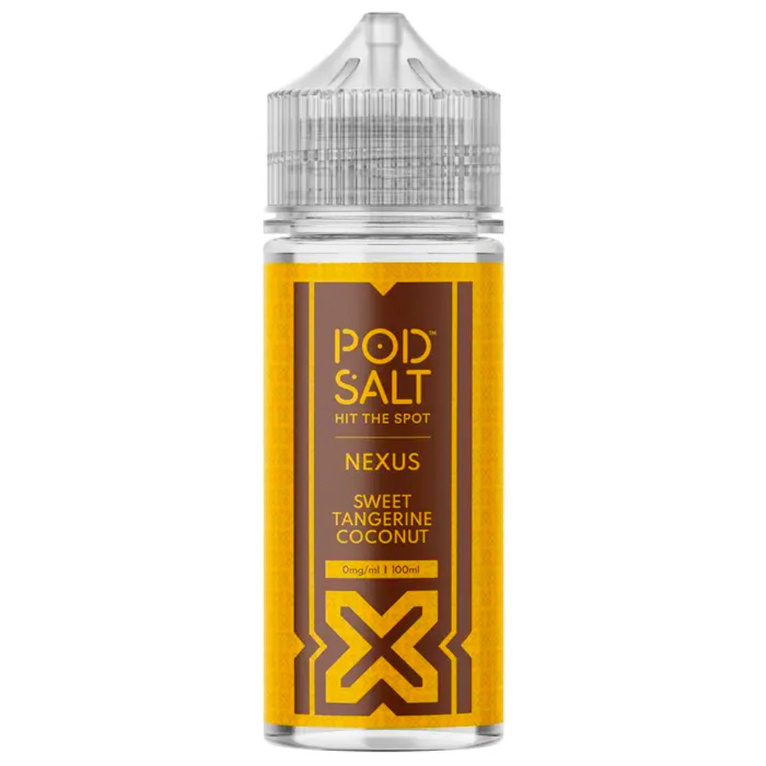 Sweet Tangerine Coconut 100ml Shortfill By Pod Salt Nexus - Prime Vapes UK