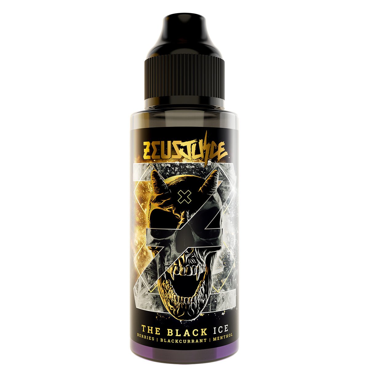 The Black Ice 100ml Shortfill By Zeus Juice - Prime Vapes UK