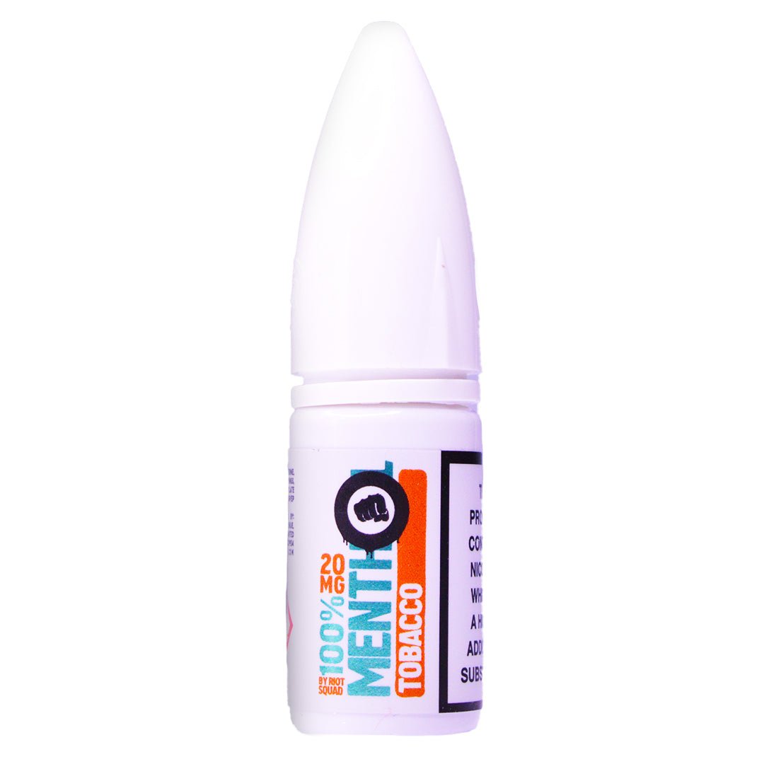 Tobacco Menthol 10ml Hybrid Nic Salt By Riot Squad - Prime Vapes UK
