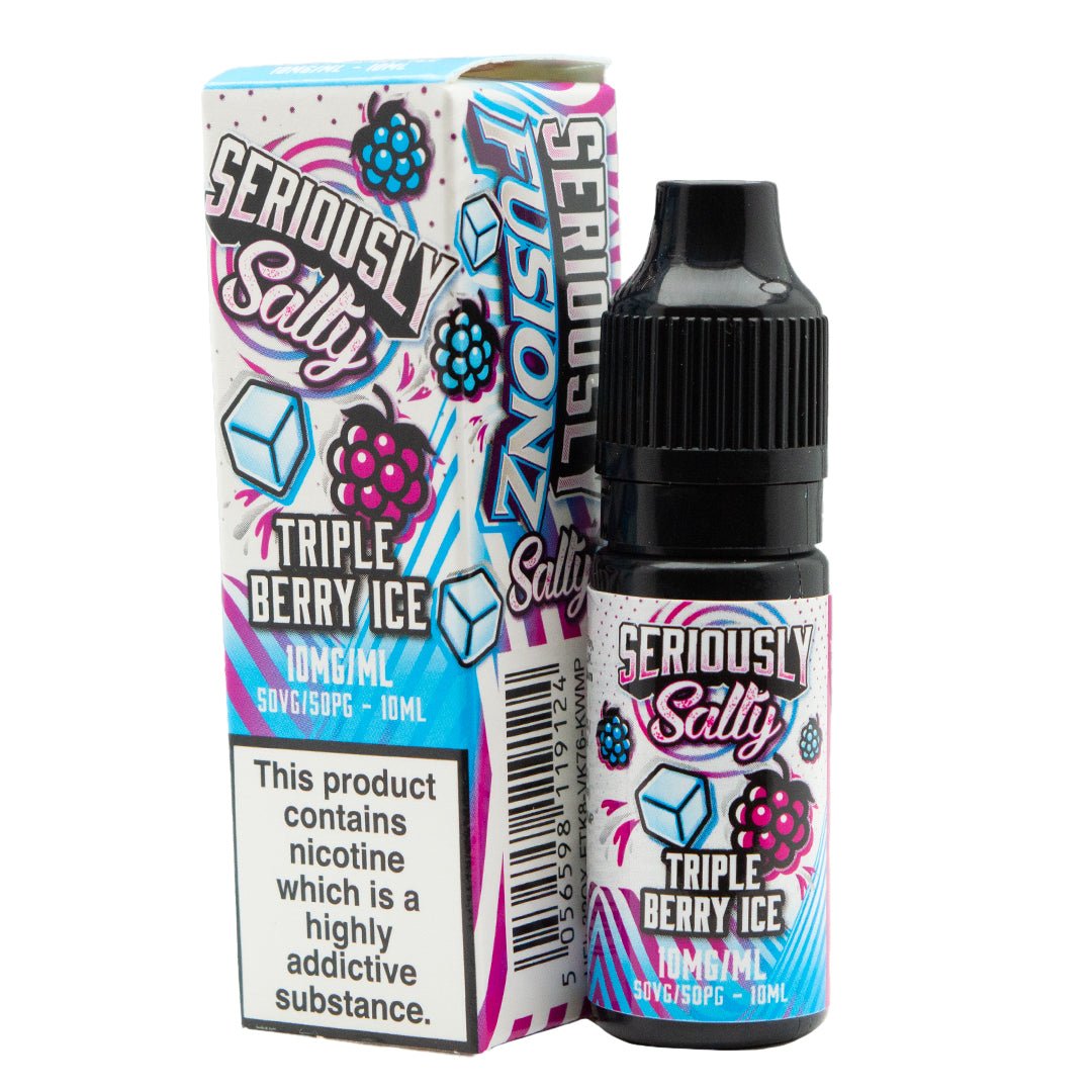 Triple Berry Ice 10ml Nic Salt By Seriously Fusionz - Prime Vapes UK