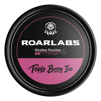 Triple Berry Ice Nicotine Pouches By Roar Labs - Prime Vapes UK