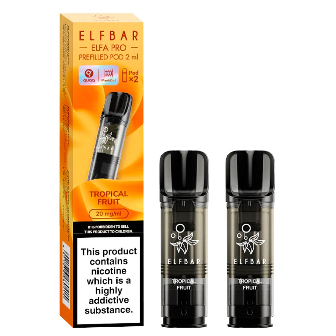 Tropical Fruits Elfa Pro Prefilled Pod by Elf Bar - Prime Vapes UK