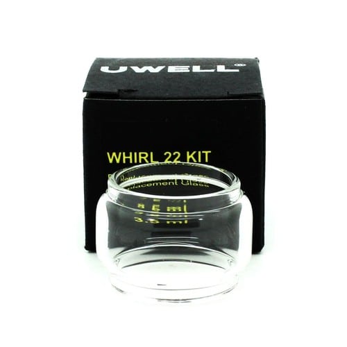 Uwell Whirl 22 Replacement 3.5ml Bubble Glass Tube - Prime Vapes UK
