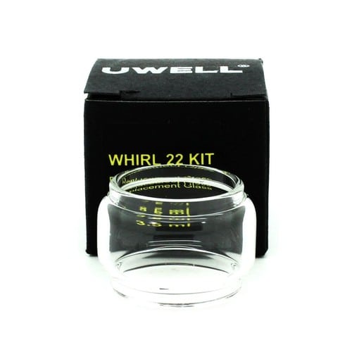 Uwell Whirl 22 Replacement 3.5ml Bubble Glass Tube - Prime Vapes UK