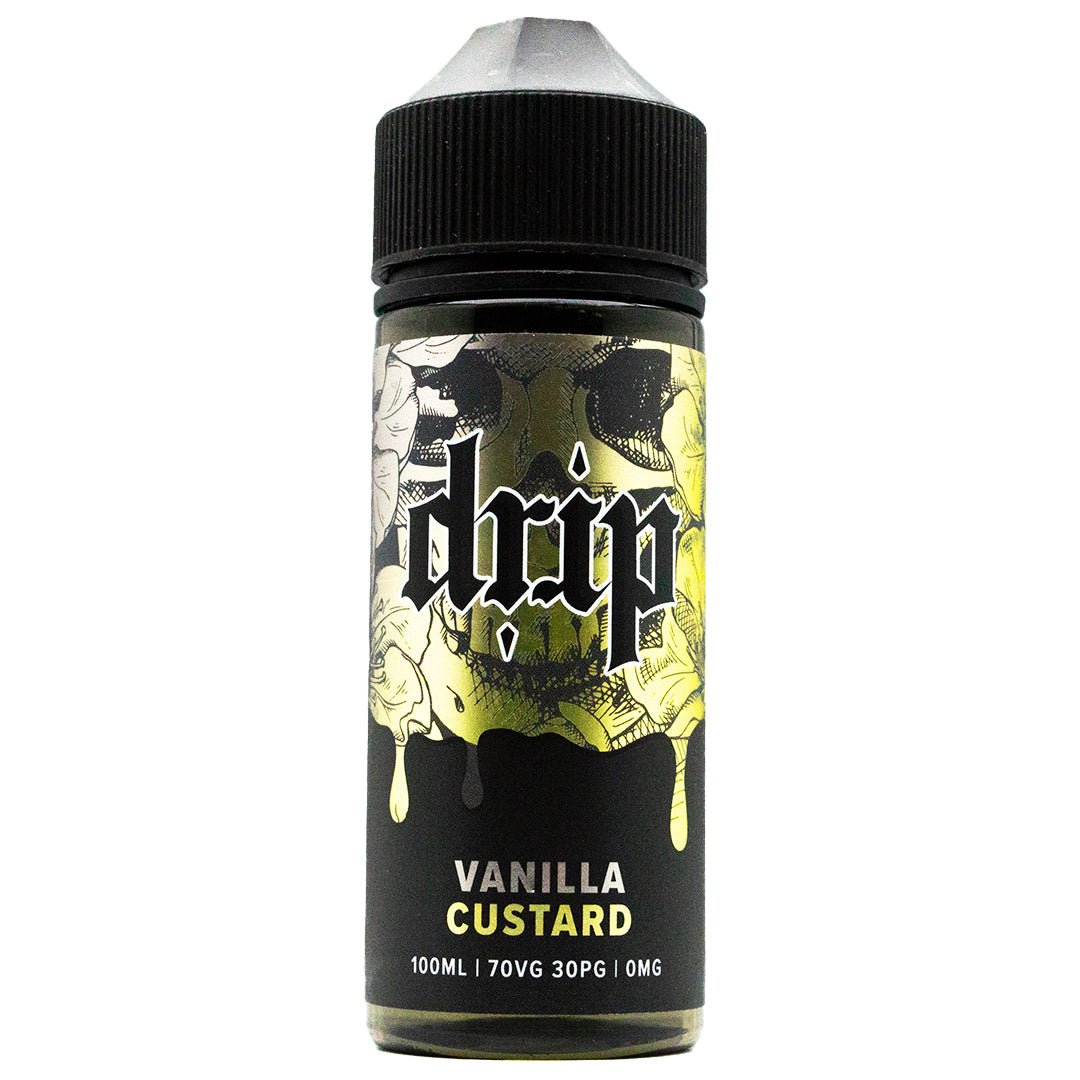 Vanilla Custard 100ml Shortfill By Drip - Prime Vapes UK