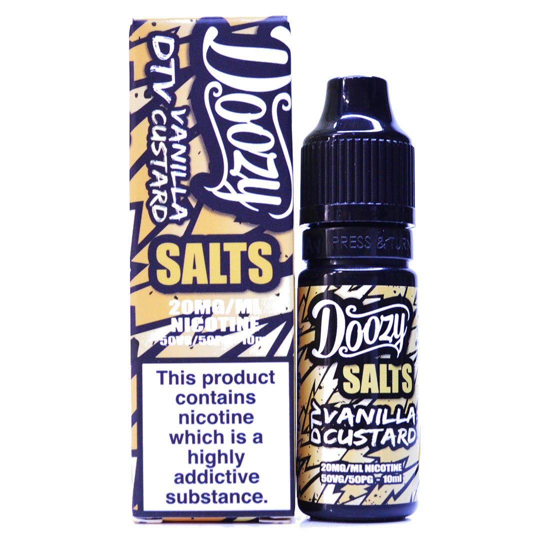Vanilla Custard 10ml Nic Salt By Doozy Vape Co - Prime Vapes UK
