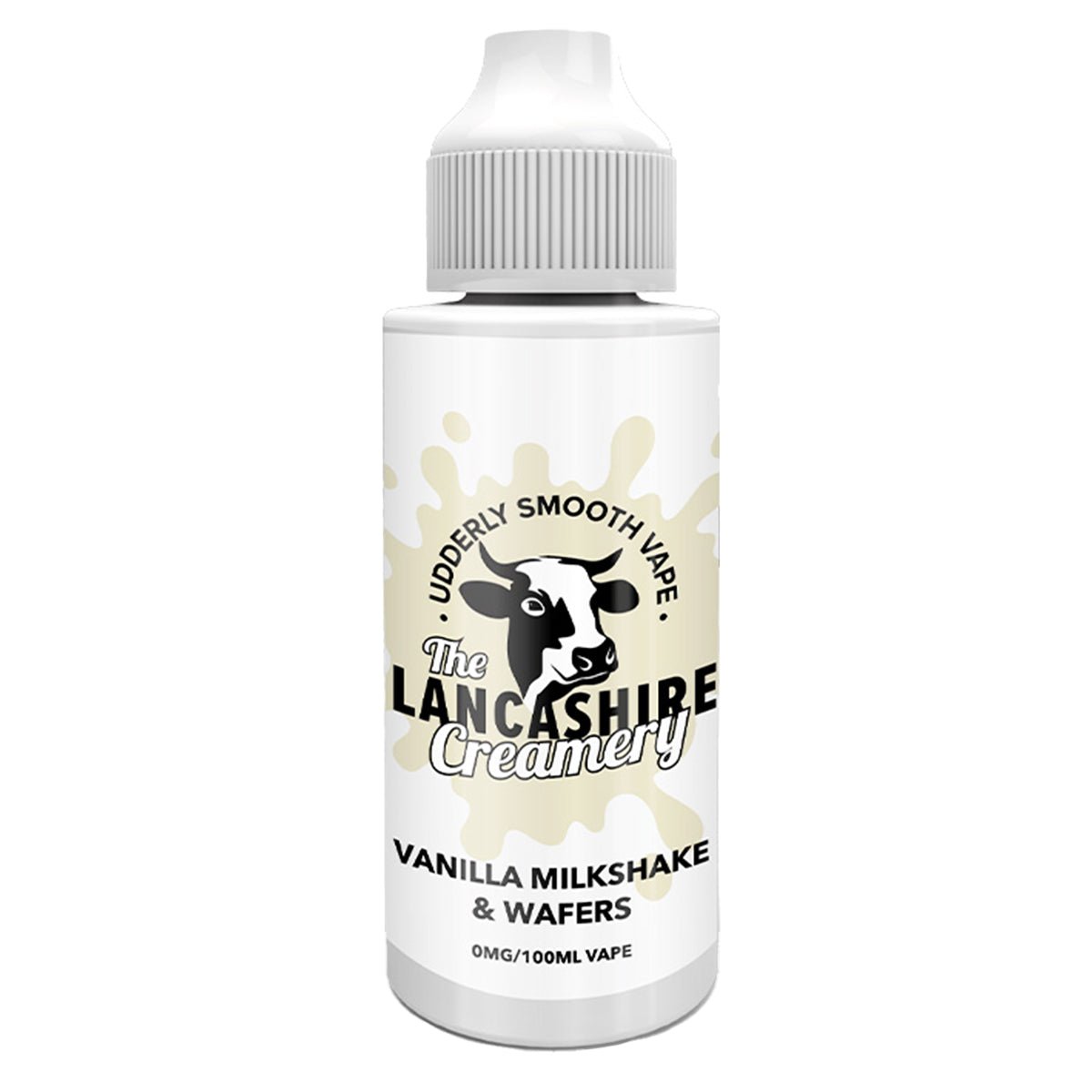 Vanilla Milkshake & Wafers 100ml Shortfill By The Lancashire Creamery - Prime Vapes UK