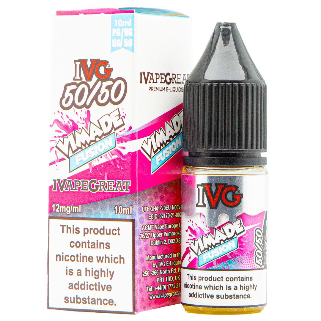 Vimade Fusion 10ml E Liquid By IVG - Prime Vapes UK