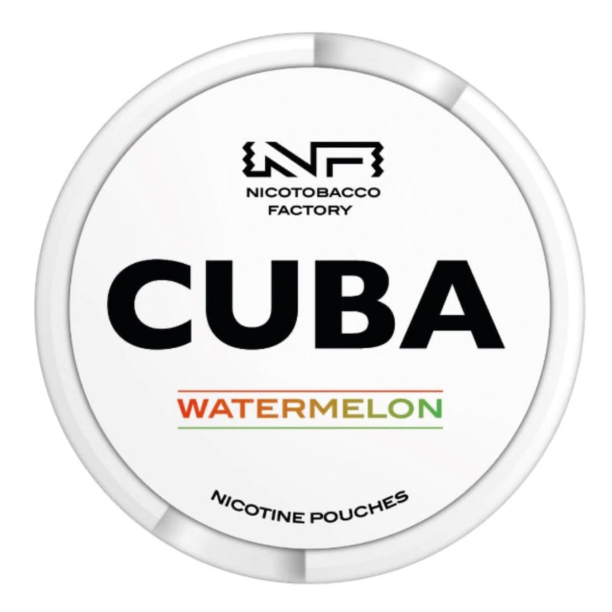 Watermelon Nicotine Pouches By Cuba White - Prime Vapes UK