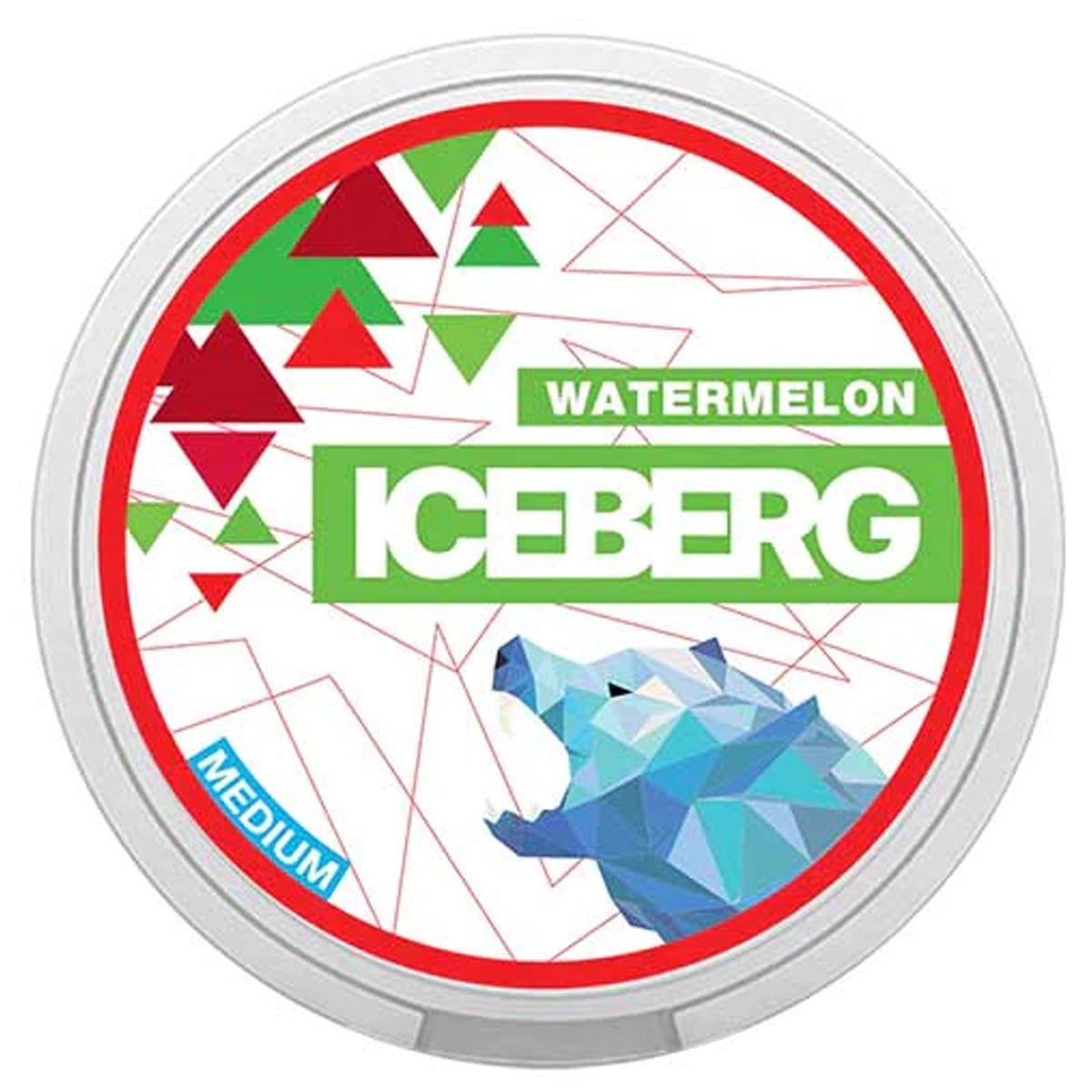 Watermelon Nicotine Pouches By Iceberg - Prime Vapes UK