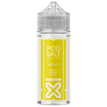 White Gummy Bear 100ml Shortfill By Pod Salt Nexus - Prime Vapes UK