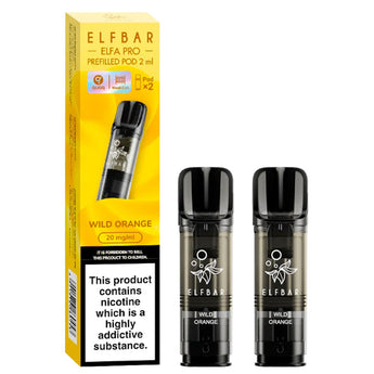 Wild Orange Elfa Pro Prefilled Pod by Elf Bar - Prime Vapes UK