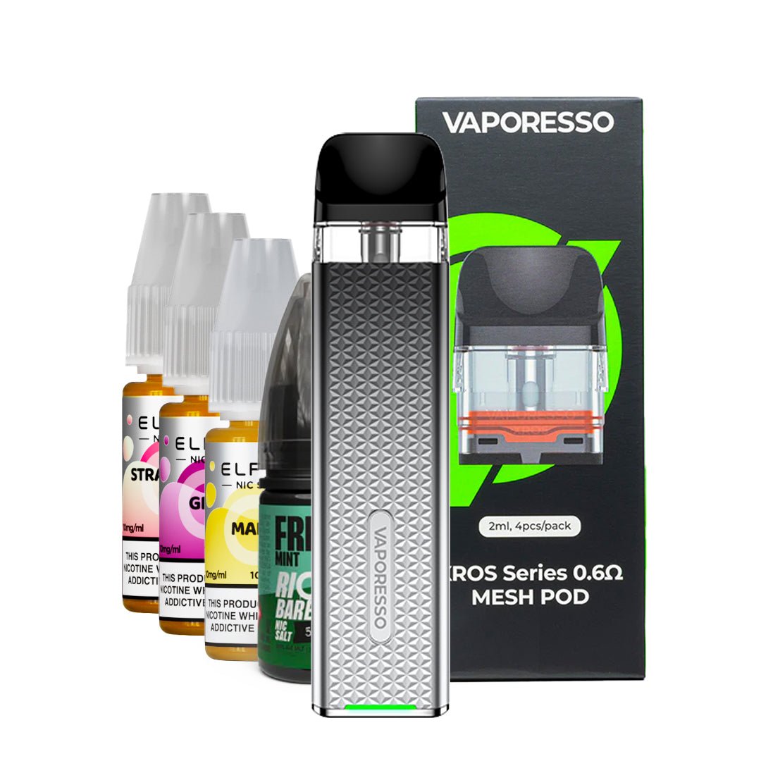 Xros 3 Mini Vape Pod Kit By Vaporesso Bundle Kit Prime Vapes UK Xros 3 Mini Vape Pod Kit By Vaporesso Bundle Kit Prime Vapes UK