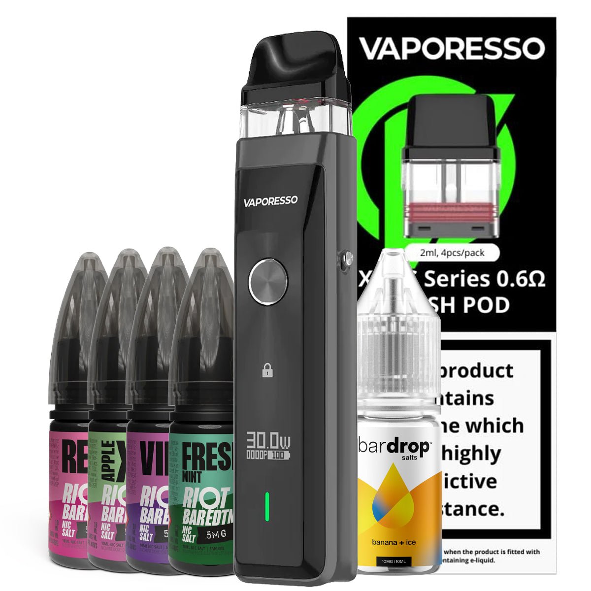 Xros Pro Vape Pod Kit By Vaporesso Bundle Kit - Prime Vapes UK