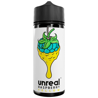Yellow 100ml Shortfill By Unreal Raspberry - Prime Vapes UK